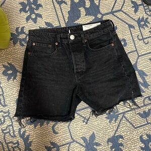 Rag & Bone black Denim Cutoffs Size 27